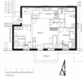 GRUNDRISS - Gemütliche 3- Zimmerwohnung in Langenwang, Grüne Gasse 20