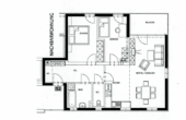 GRUNDRISS - Familienfreundliche 3-Zimmer Wohnung mit Tiefgaragenplatz in Krieglach