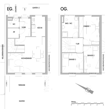 ERSTBEZUG – moderne, geförderte Maisonettewohnung in Oberzeiring, 8762 Oberzeiring, Wohnung