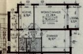 GRUNDRISS - 2-Zimmer-Mietwohnung in Bruck an der Mur, Raiffeisenstraße 9