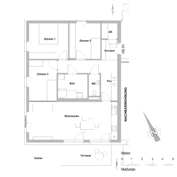 3-Zimmer-Wohnung mit Garten in Stainz mit Kaufoption, 8510 Stainz, Wohnung