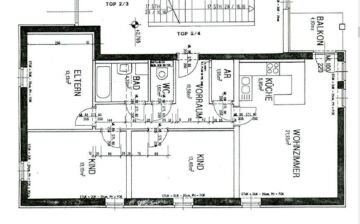 Schöne 4-Zimmer-Wohnung mit Balkon und Tiefgargaragenplatz in Deutschlandsberg, Schulgasse frei!, 8530 Deutschlandsberg, Wohnung